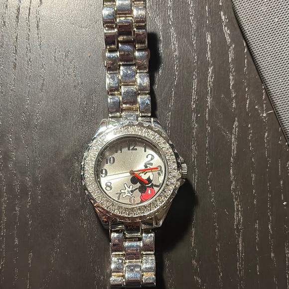Silver Mickey Mouse Watch - Picture 1 of 5